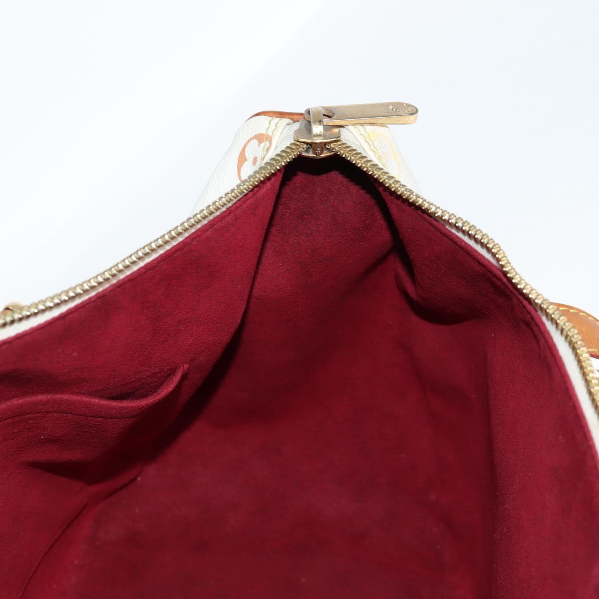 LOUIS VUITTON Monogram Multicolor Rita Bag 2way White M40125 LV Auth 128116V