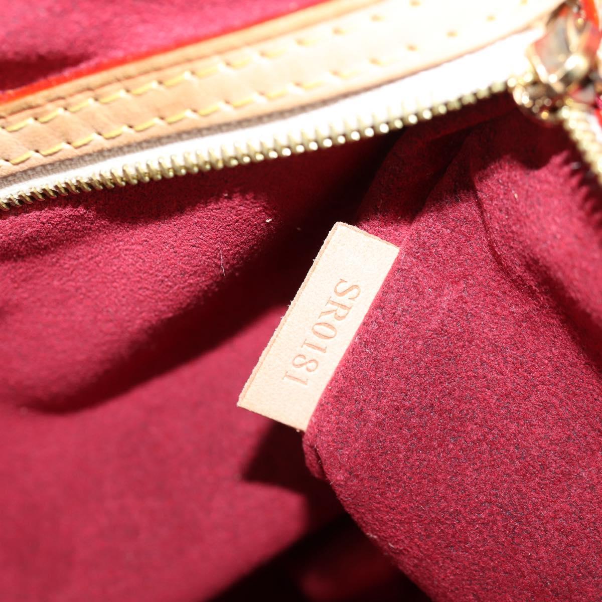 LOUIS VUITTON Monogram Multicolor Annie GM Tote Bag White M40303 LV Auth 128117V