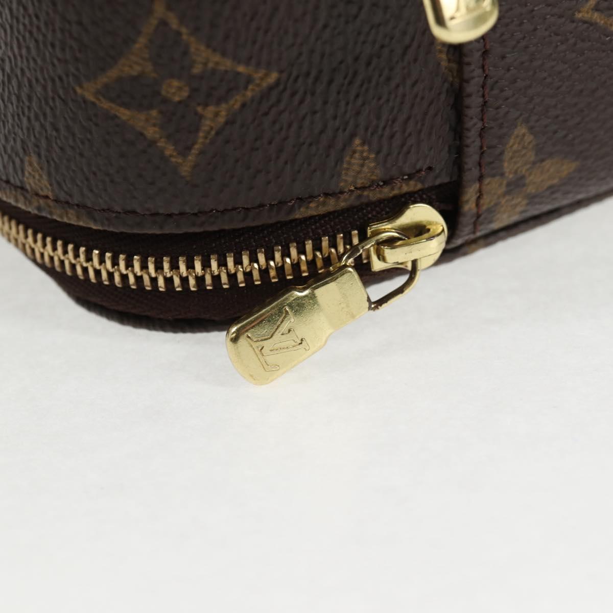 LOUIS VUITTON Monogram Trousse Blush GM Cosmetic Pouch M47505 LV Auth 128167V