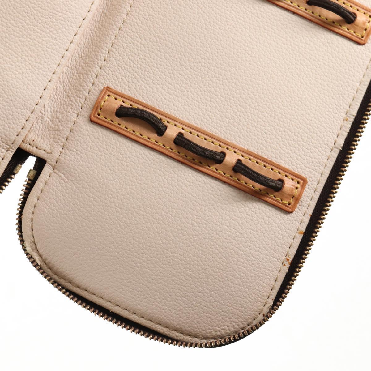 LOUIS VUITTON Monogram Trousse Blush GM Cosmetic Pouch M47505 LV Auth 128167V
