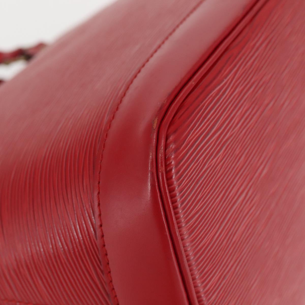 LOUIS VUITTON Epi Alma Hand Bag Castilian Red M52147 LV Auth 128172