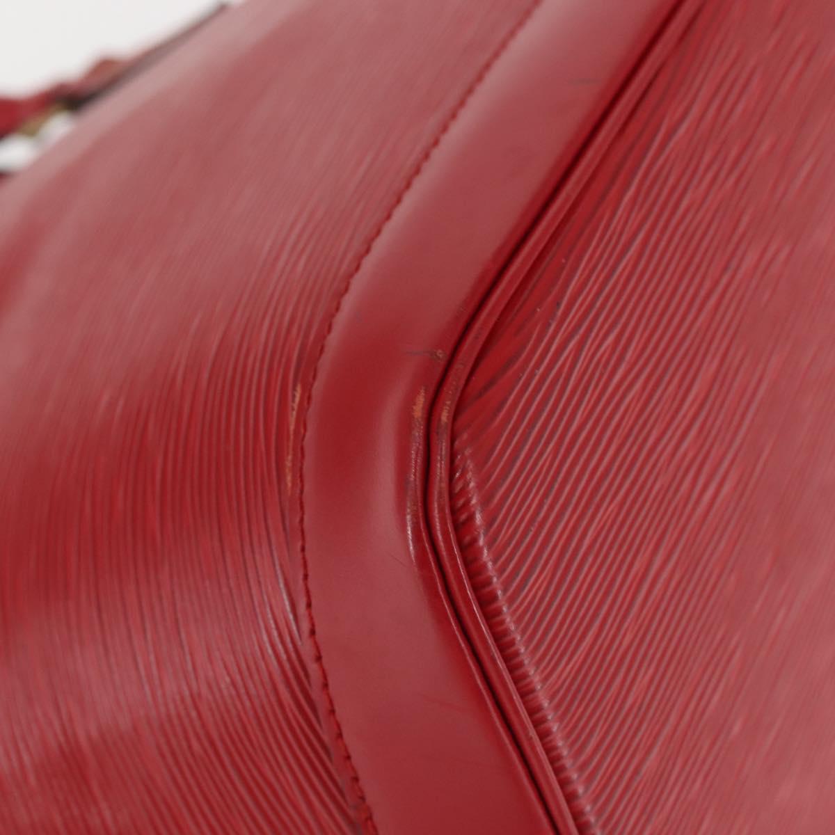 LOUIS VUITTON Epi Alma Hand Bag Castilian Red M52147 LV Auth 128172