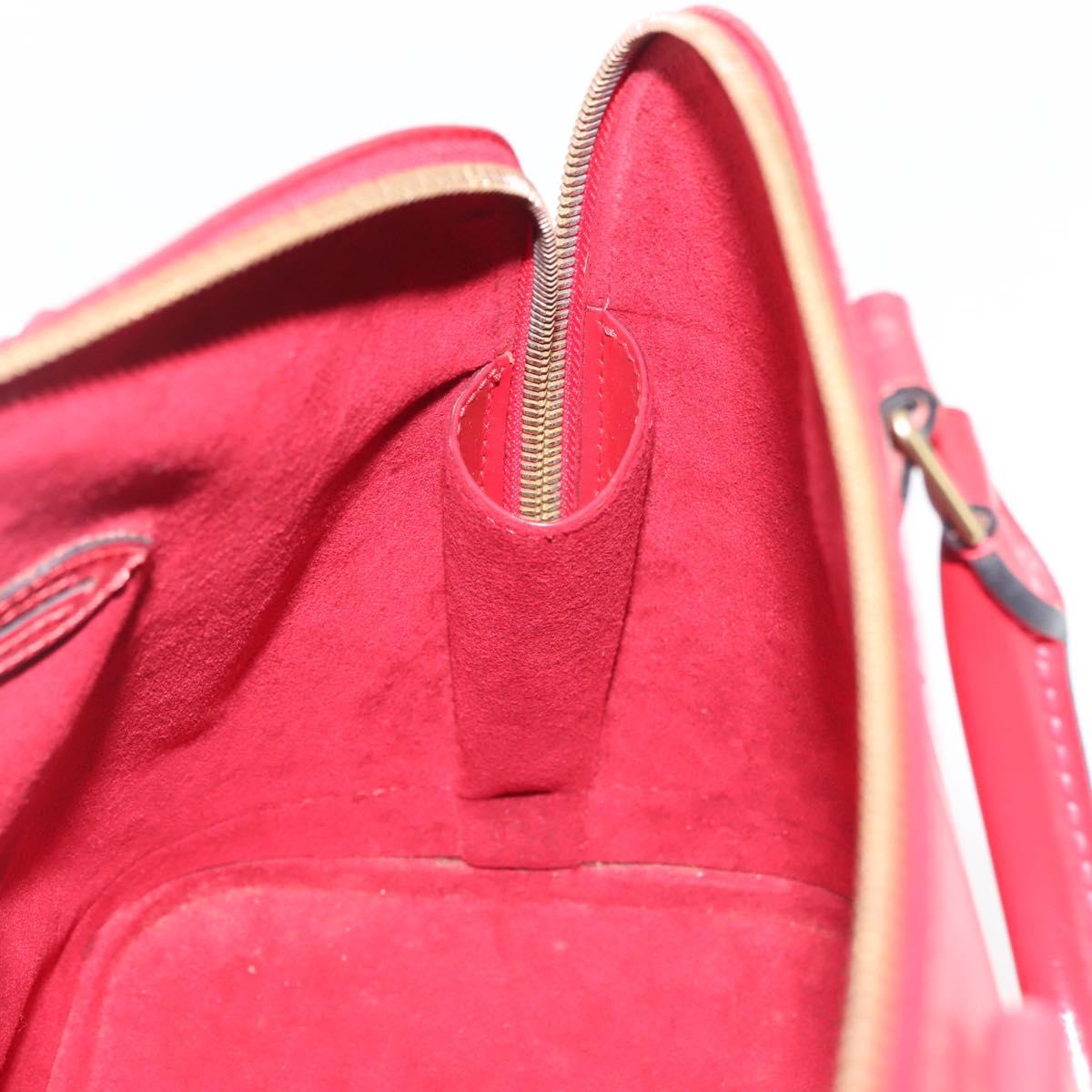 LOUIS VUITTON Epi Alma Hand Bag Castilian Red M52147 LV Auth 128172