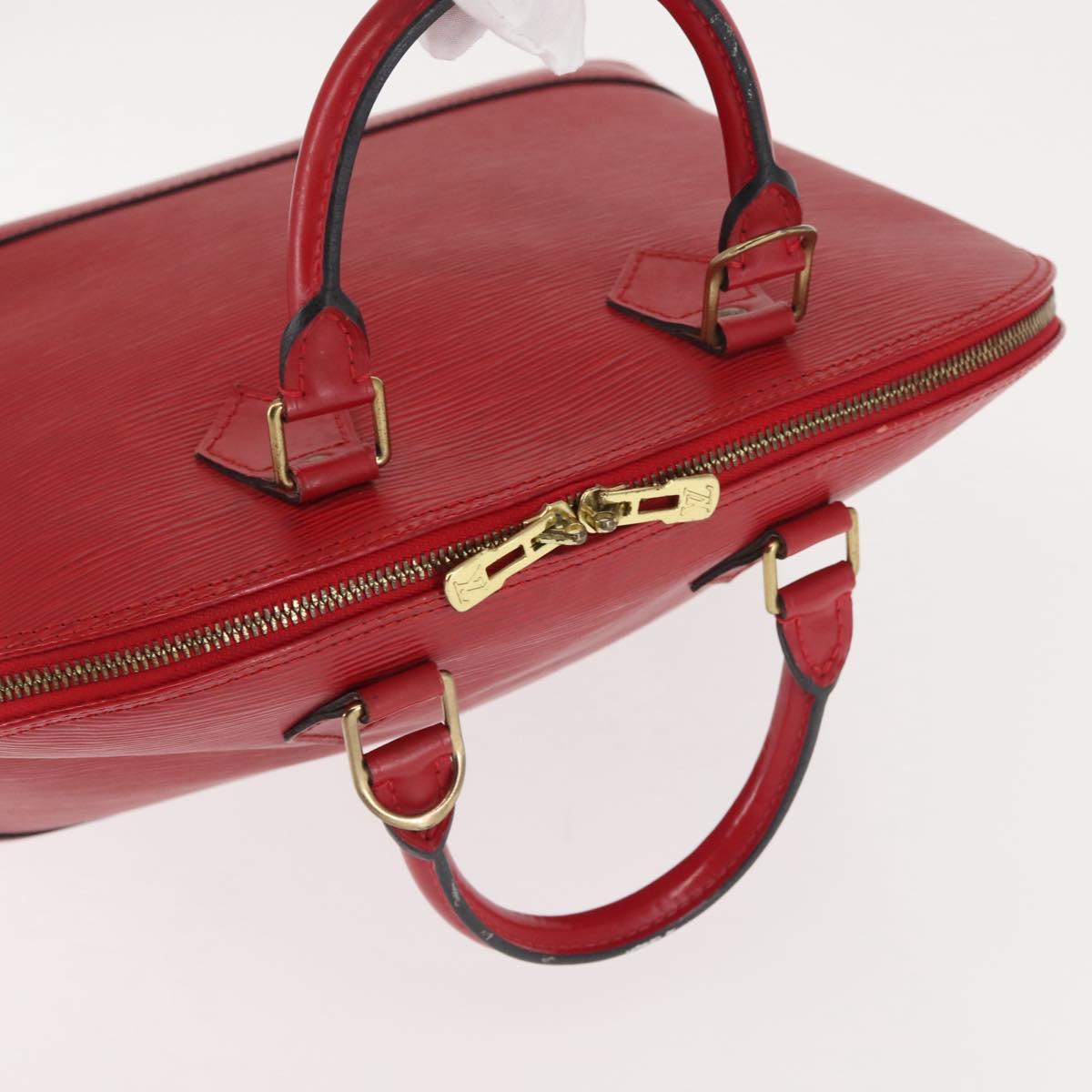 LOUIS VUITTON Epi Alma Hand Bag Castilian Red M52147 LV Auth 128172