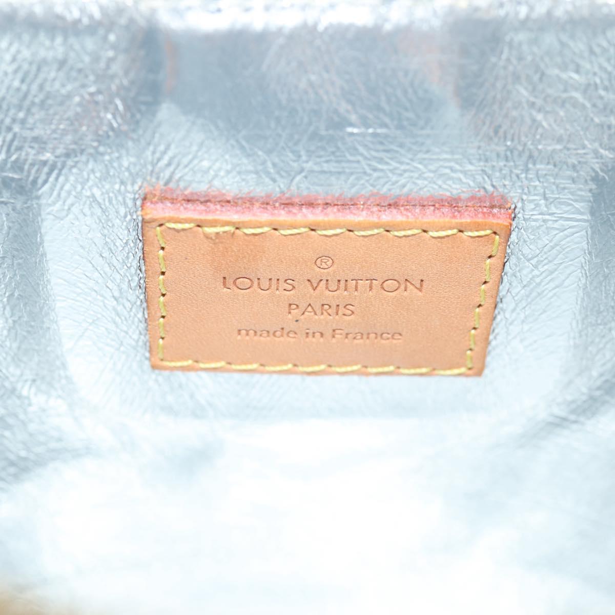 LOUIS VUITTON Damier Azur Bottle Holder Porte Boutille Bag GI0373 Auth 128175V