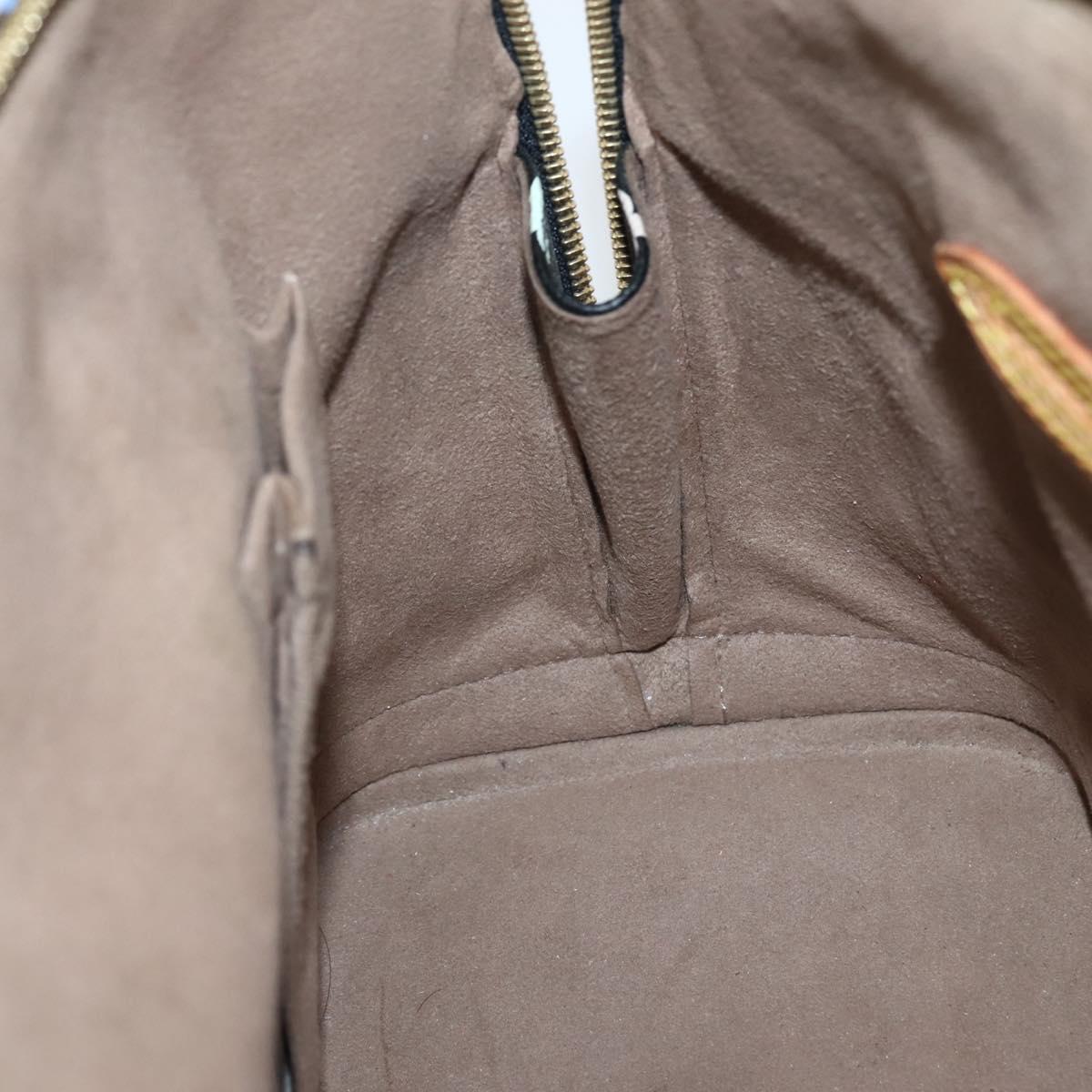 LOUIS VUITTON Monogram Multicolor Alma Hand Bag Black M92646 LV Auth 128178A