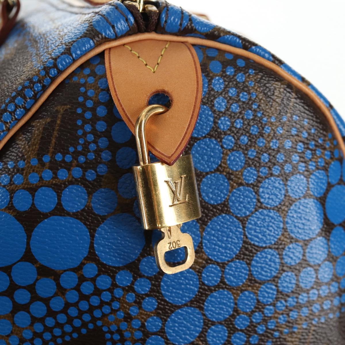 LOUIS VUITTON Monogram Dot Infinity Speedy 30 Hand Bag M40691 LV Auth 128183M