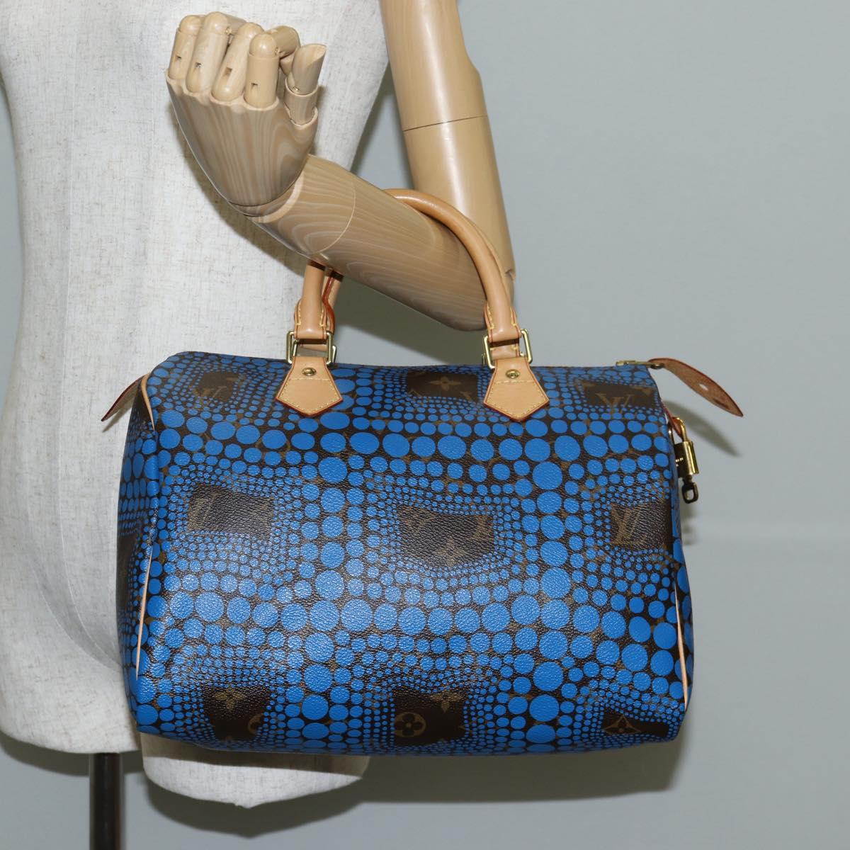 LOUIS VUITTON Monogram Dot Infinity Speedy 30 Hand Bag M40691 LV Auth 128183M