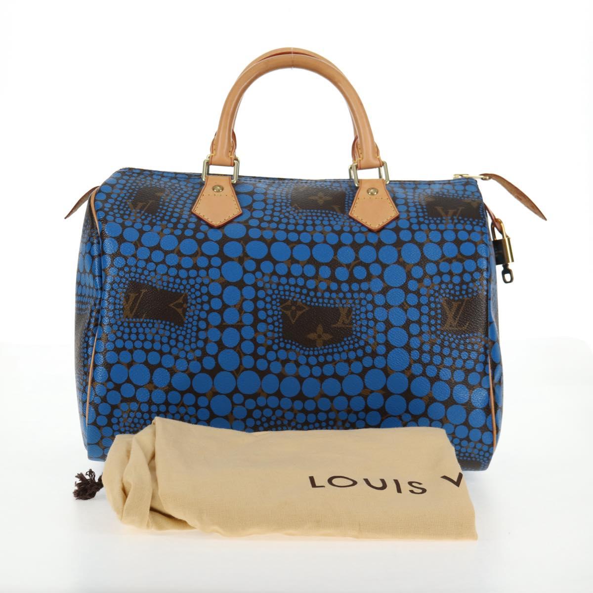 LOUIS VUITTON Monogram Dot Infinity Speedy 30 Hand Bag M40691 LV Auth 128183M