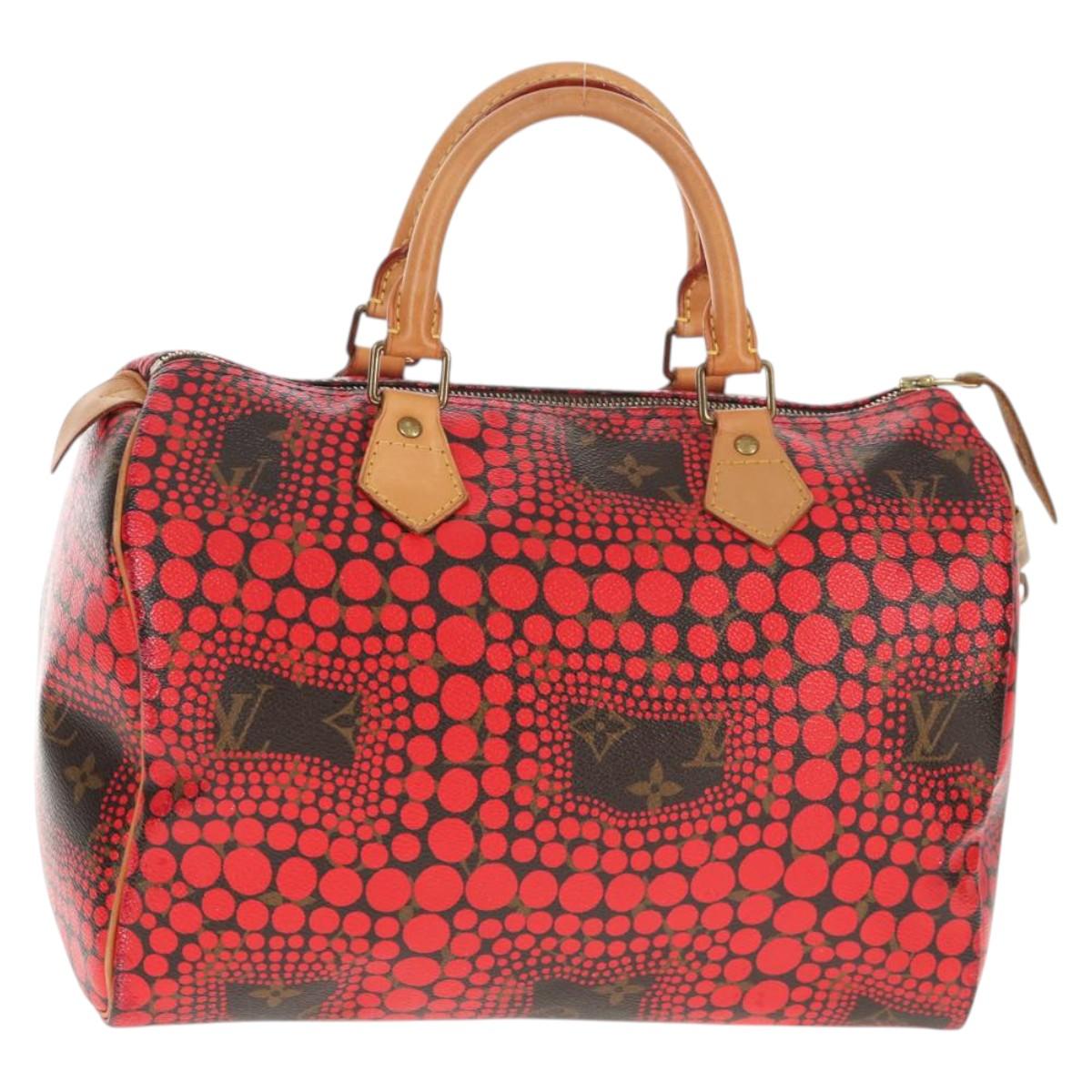 LOUIS VUITTON Monogram Dot Infinity Speedy 30 Hand Bag M40693 LV Auth 128184M