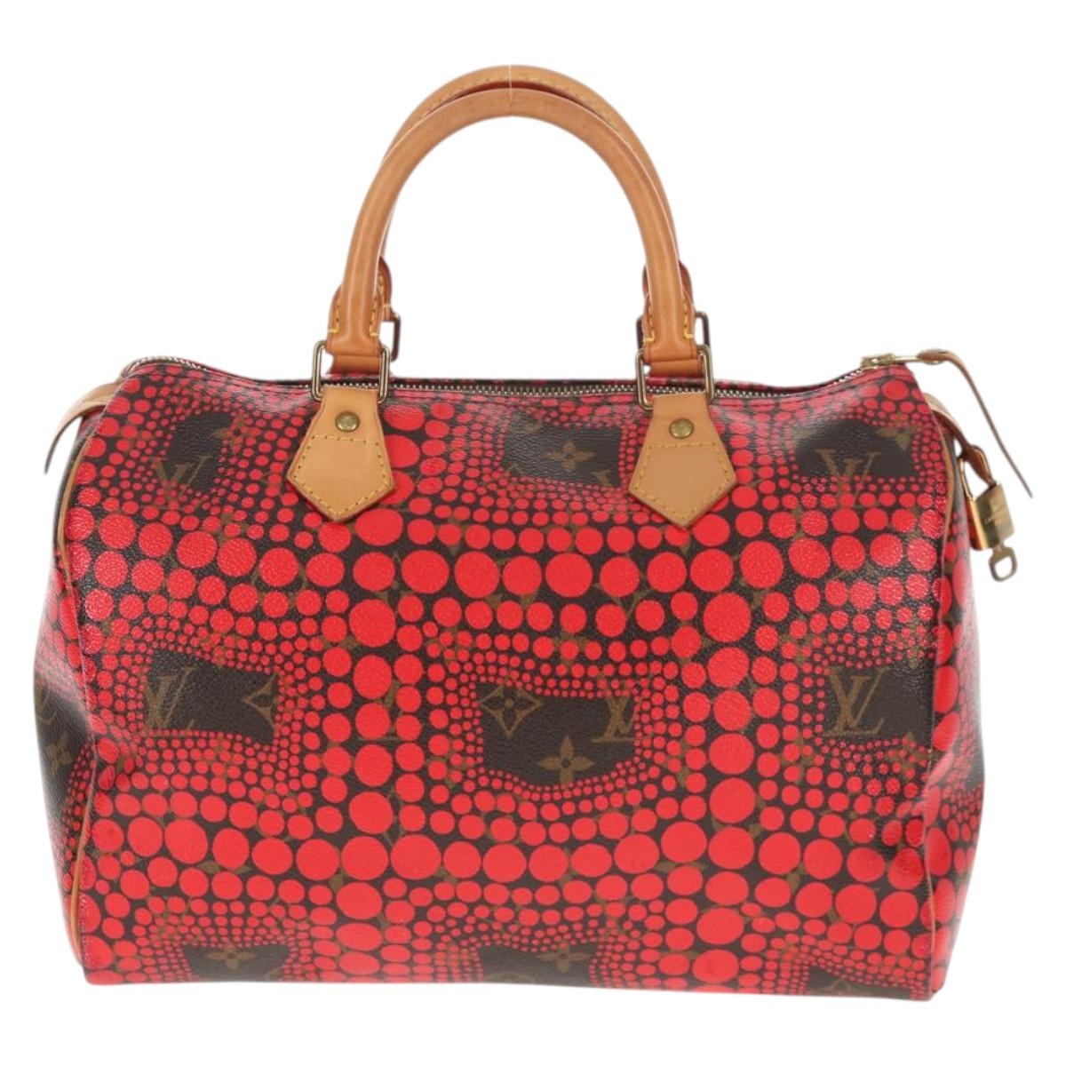 LOUIS VUITTON Monogram Dot Infinity Speedy 30 Hand Bag M40693 LV Auth 128184M