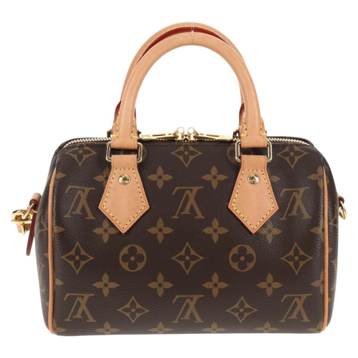 LOUIS VUITTON Monogram Speedy Bandouliere20 Hand Bag 2way M46234 LV Auth 128185M
