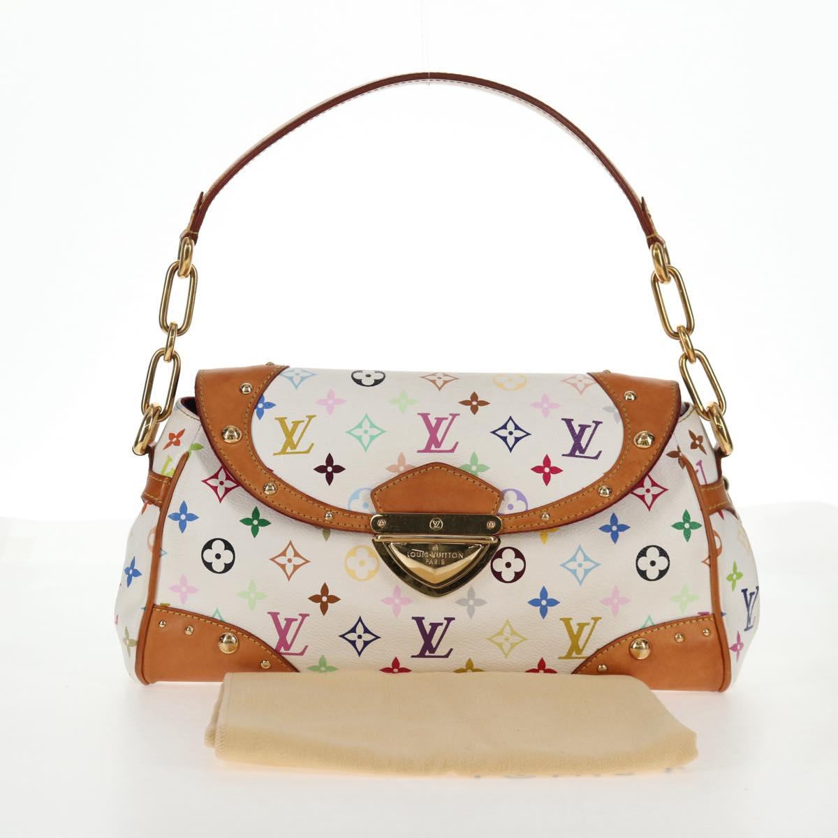 LOUIS VUITTON Monogram Multicolor Beverly MM Shoulder Bag M40203 Auth 128187A