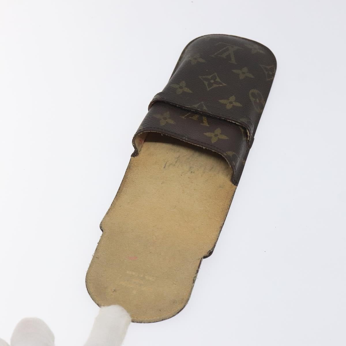 LOUIS VUITTON Monogram Etui Lunette Rabat Glasses Case M62970 LV Auth 128267