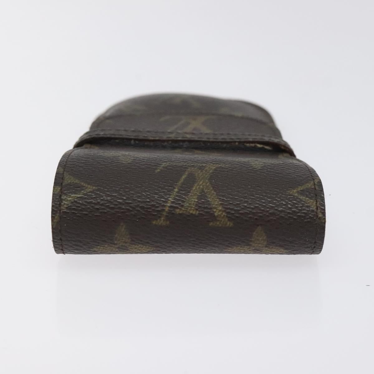 LOUIS VUITTON Monogram Etui Lunette Rabat Glasses Case M62970 LV Auth 128267