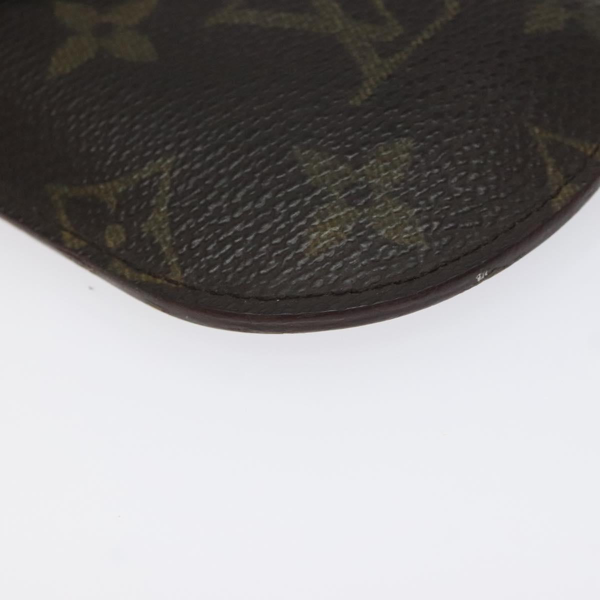 LOUIS VUITTON Monogram Etui Lunette Rabat Glasses Case M62970 LV Auth 128267