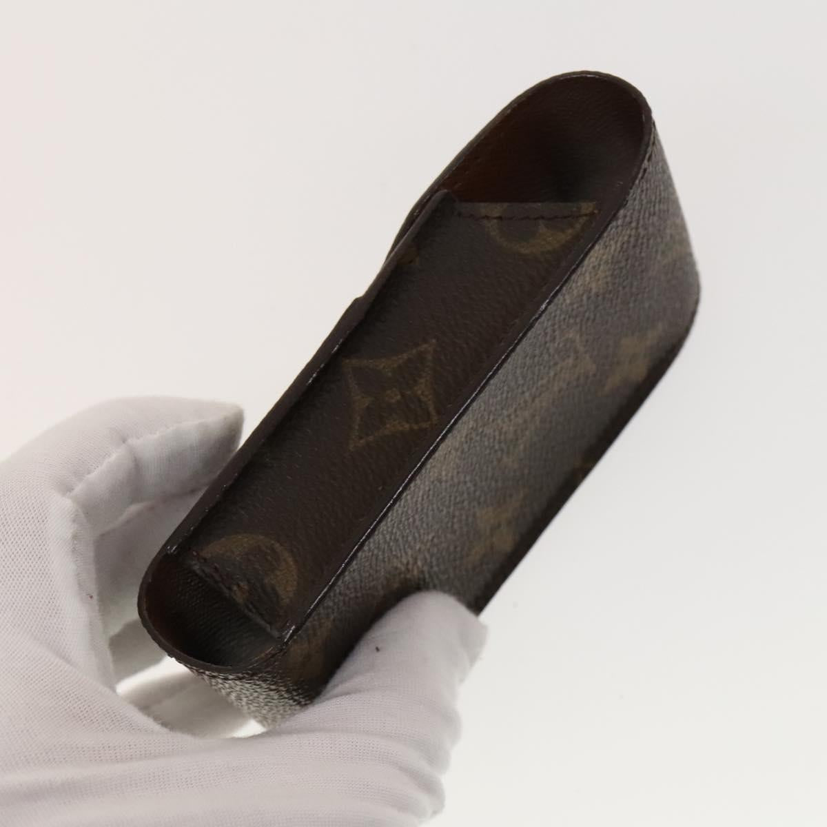 LOUIS VUITTON Monogram Etui Cigarette Case 2Set M63024 LV Auth 128272