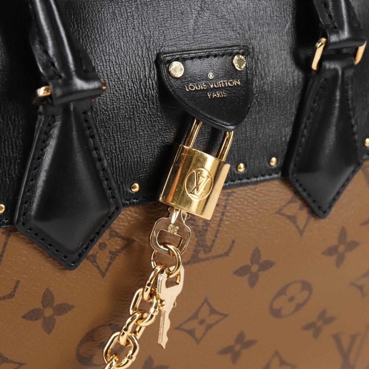 LOUIS VUITTON Monogram Reverse Citymar Hand Bag M43595 LV Auth 128275M