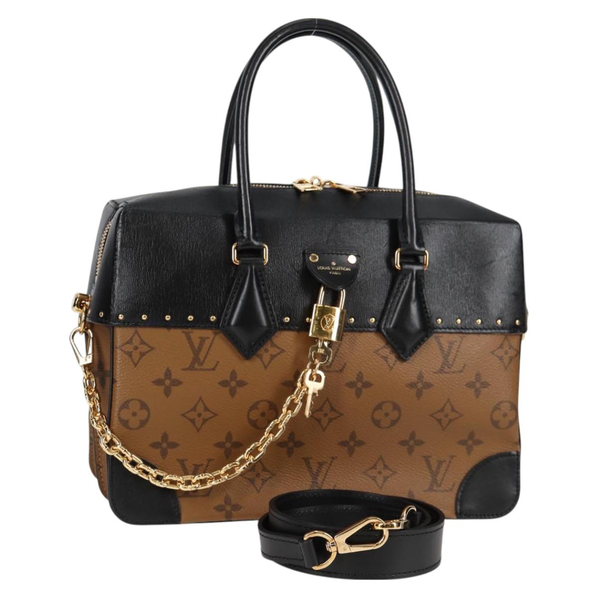 LOUIS VUITTON Monogram Reverse Citymar Hand Bag M43595 LV Auth 128275SAM