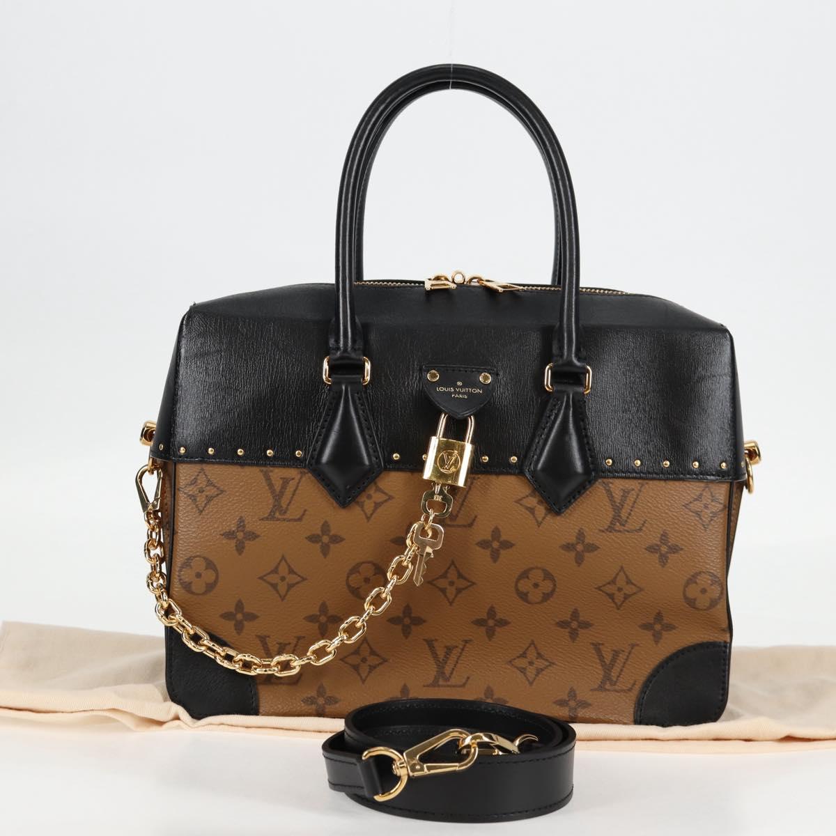 LOUIS VUITTON Monogram Reverse Citymar Hand Bag M43595 LV Auth 128275M