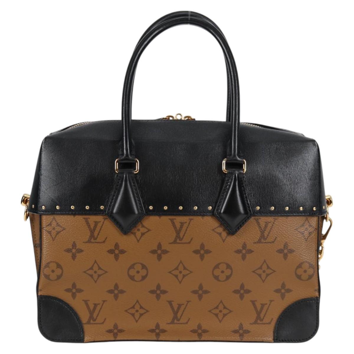 LOUIS VUITTON Monogram Reverse Citymar Hand Bag M43595 LV Auth 128275M
