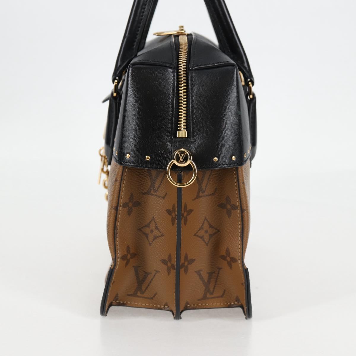 LOUIS VUITTON Monogram Reverse Citymar Hand Bag M43595 LV Auth 128275M