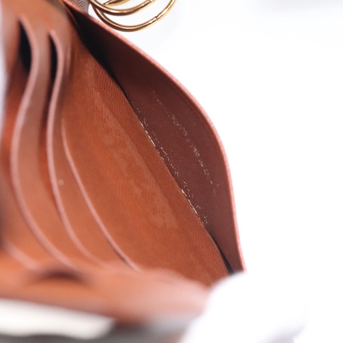 LOUIS VUITTON Monogram Agenda MM Day Planner Cover R20105 LV Auth 128293