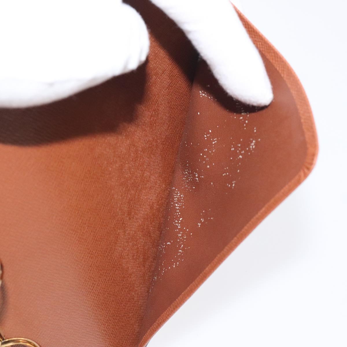 LOUIS VUITTON Monogram Agenda MM Day Planner Cover R20105 LV Auth 128293