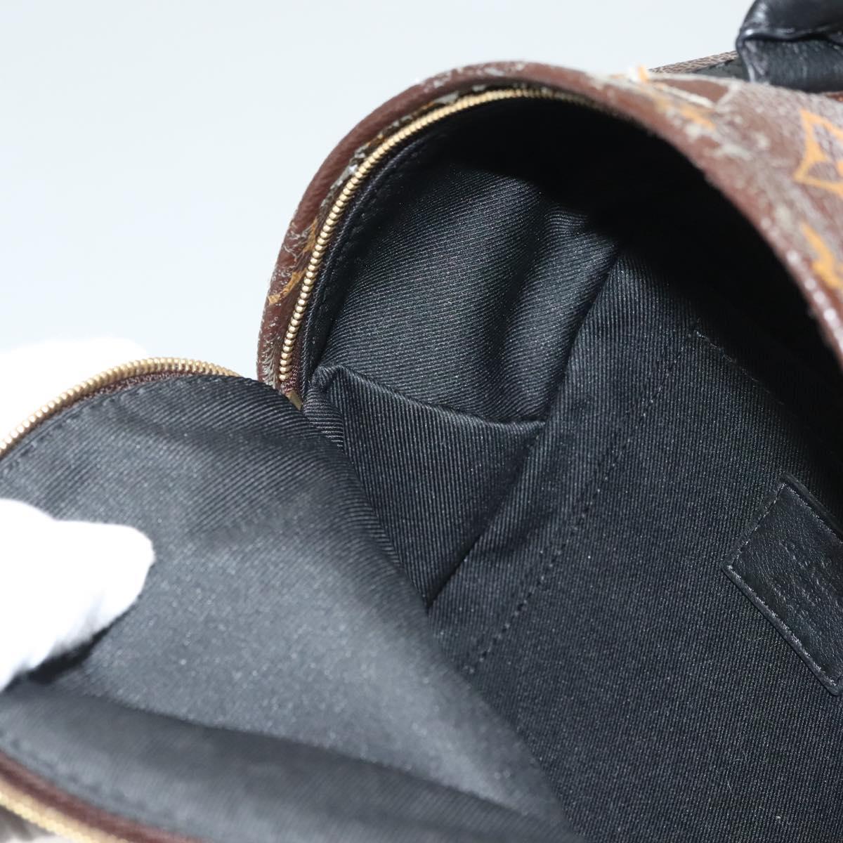 LOUIS VUITTON Monogram Palm Springs MINI Backpack M44873 LV Auth 128294