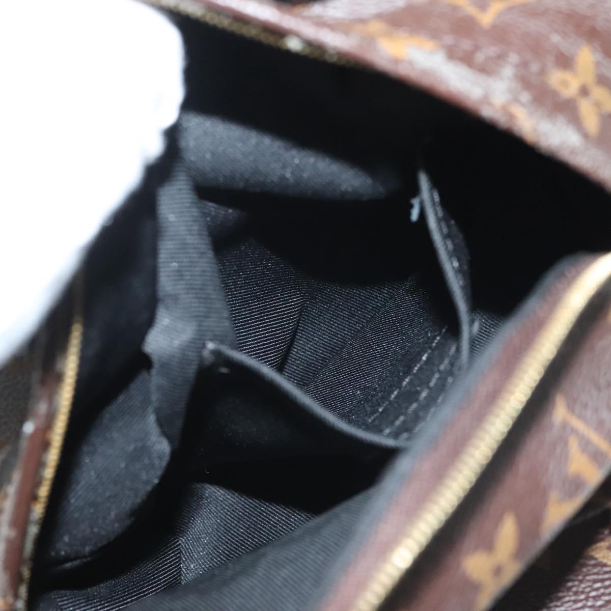 LOUIS VUITTON Monogram Palm Springs MINI Backpack M44873 LV Auth 128294