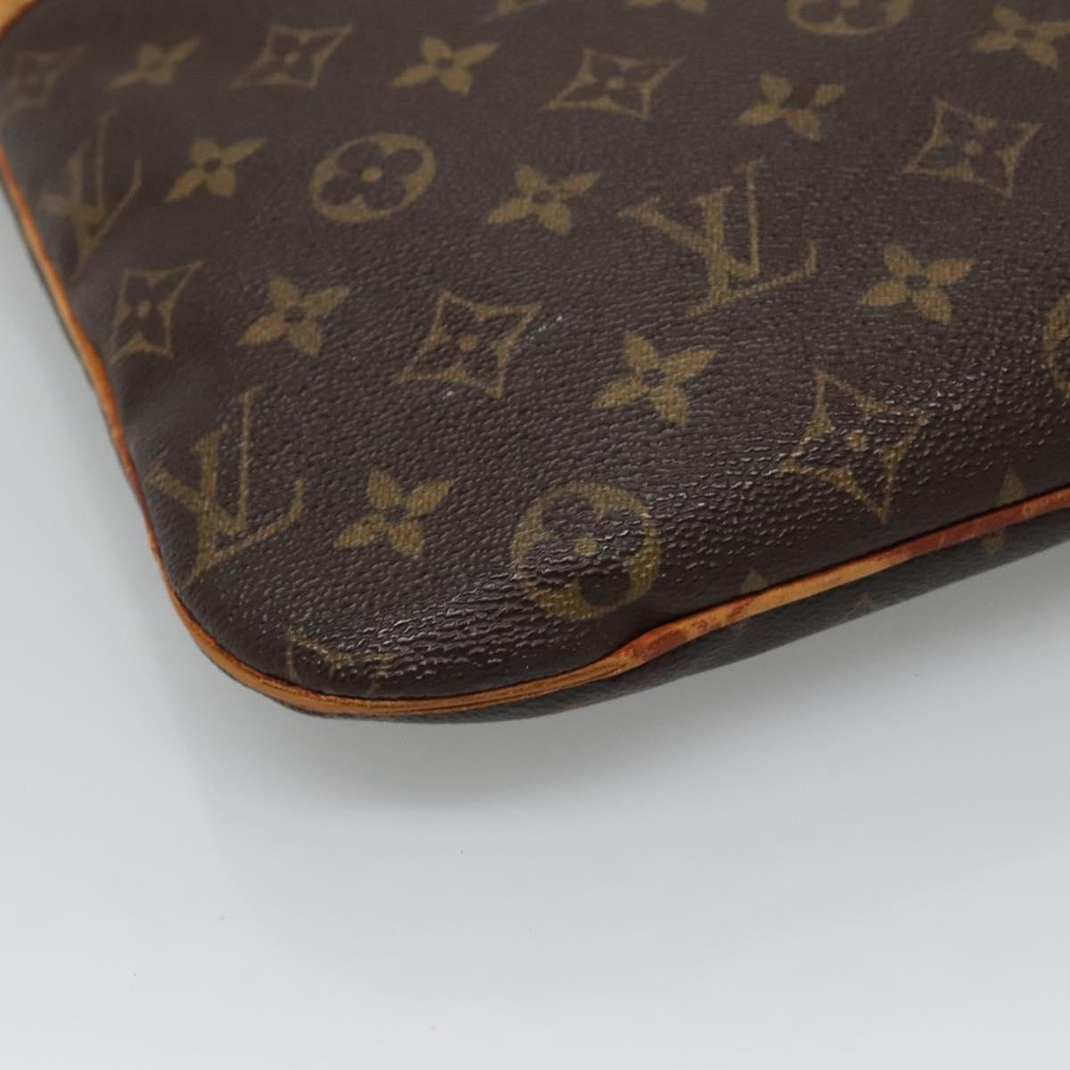 LOUIS VUITTON Monogram Pochette Bosphore Shoulder Bag M40044 LV Auth 128295