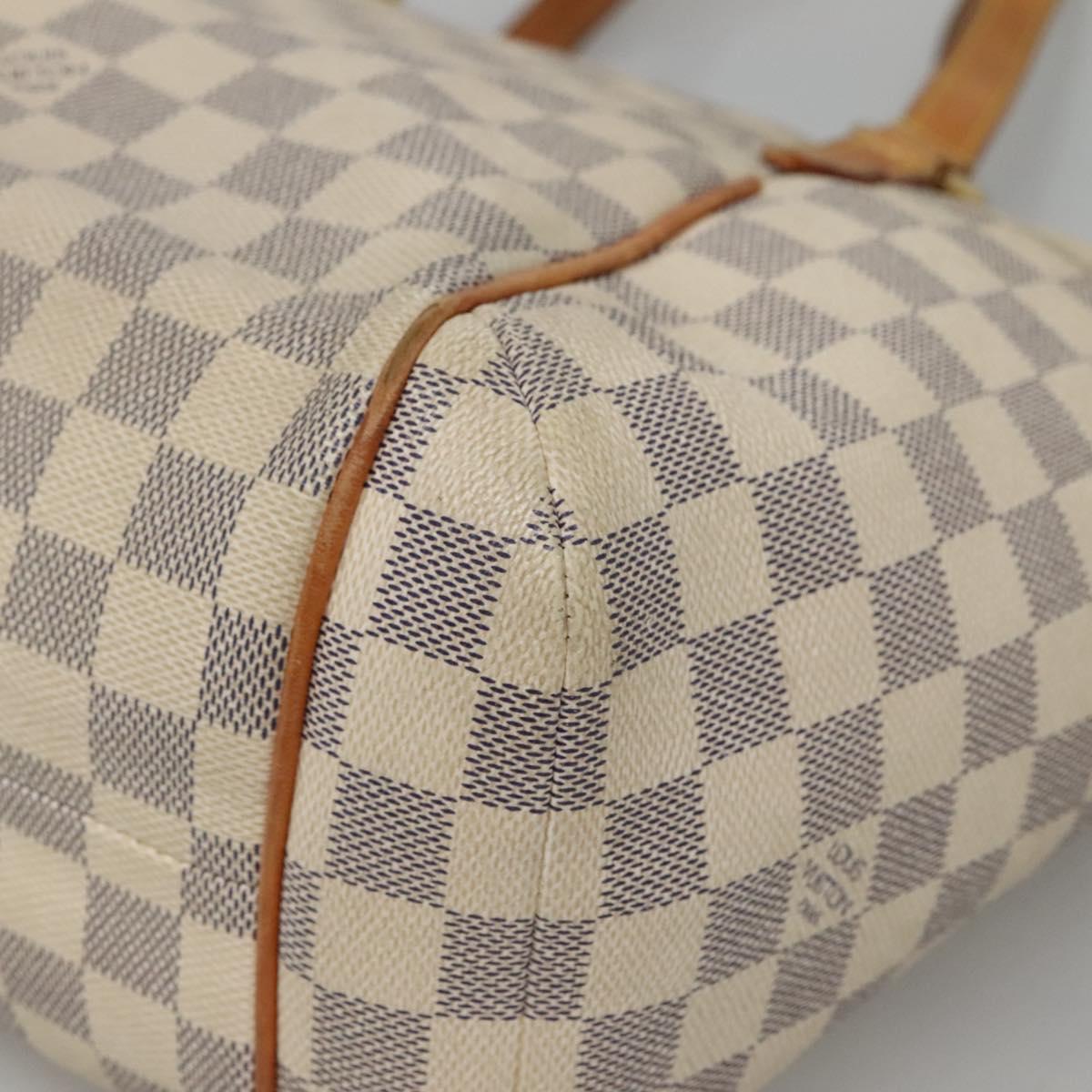 LOUIS VUITTON Damier Azur Totally PM Tote Bag N51261 LV Auth 128297