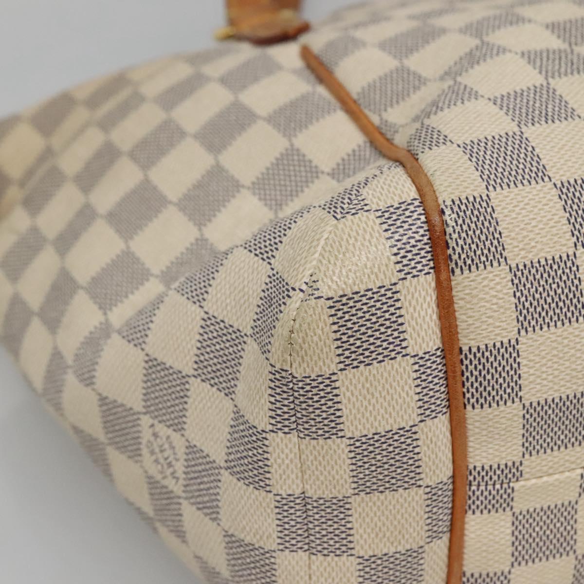 LOUIS VUITTON Damier Azur Totally PM Tote Bag N51261 LV Auth 128297