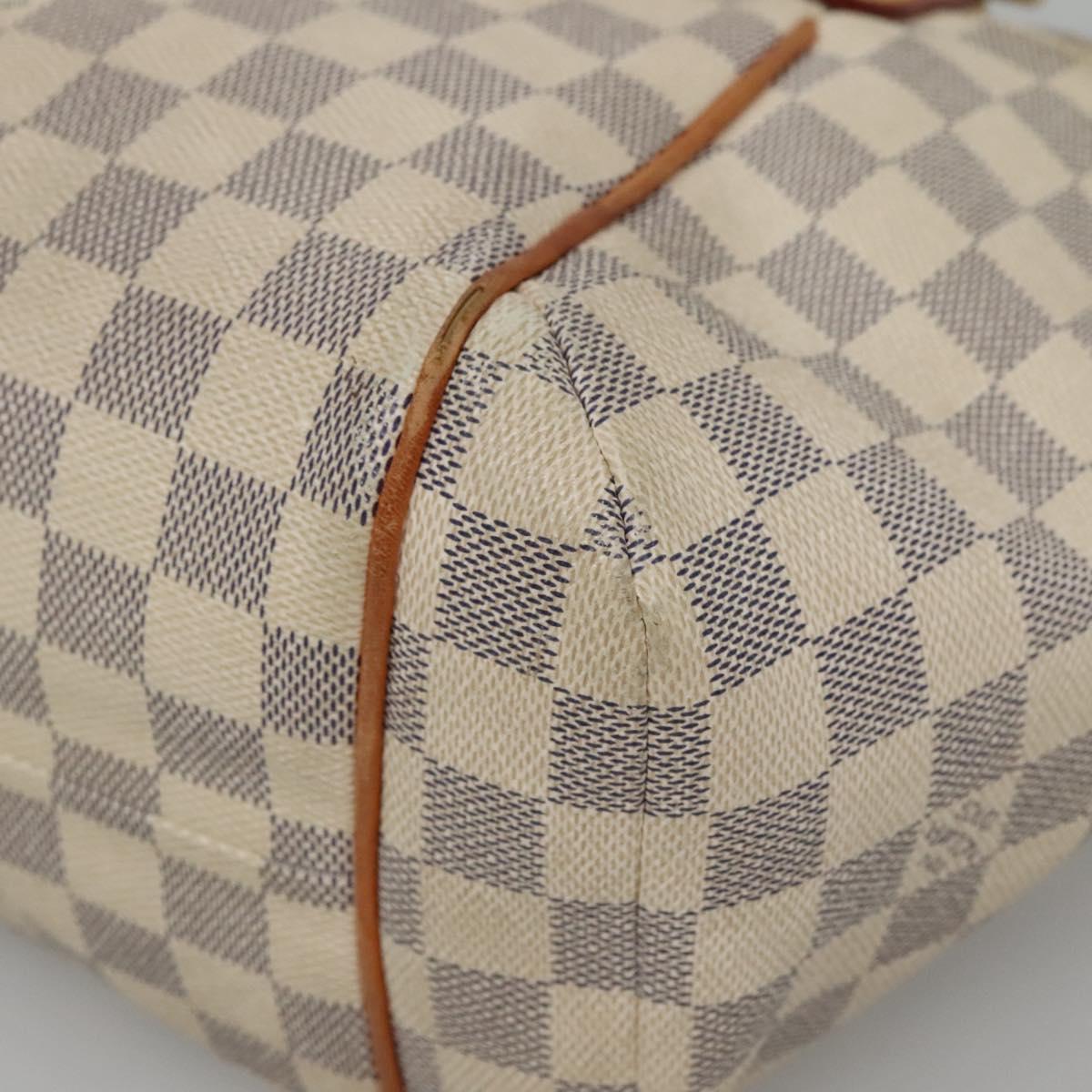 LOUIS VUITTON Damier Azur Totally PM Tote Bag N51261 LV Auth 128297