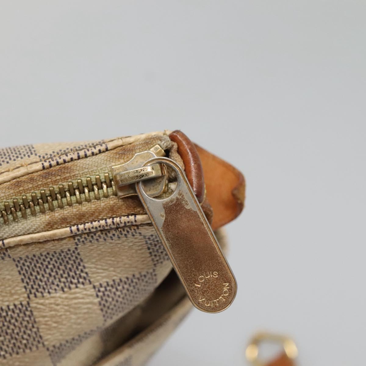 LOUIS VUITTON Damier Azur Totally PM Tote Bag N51261 LV Auth 128297
