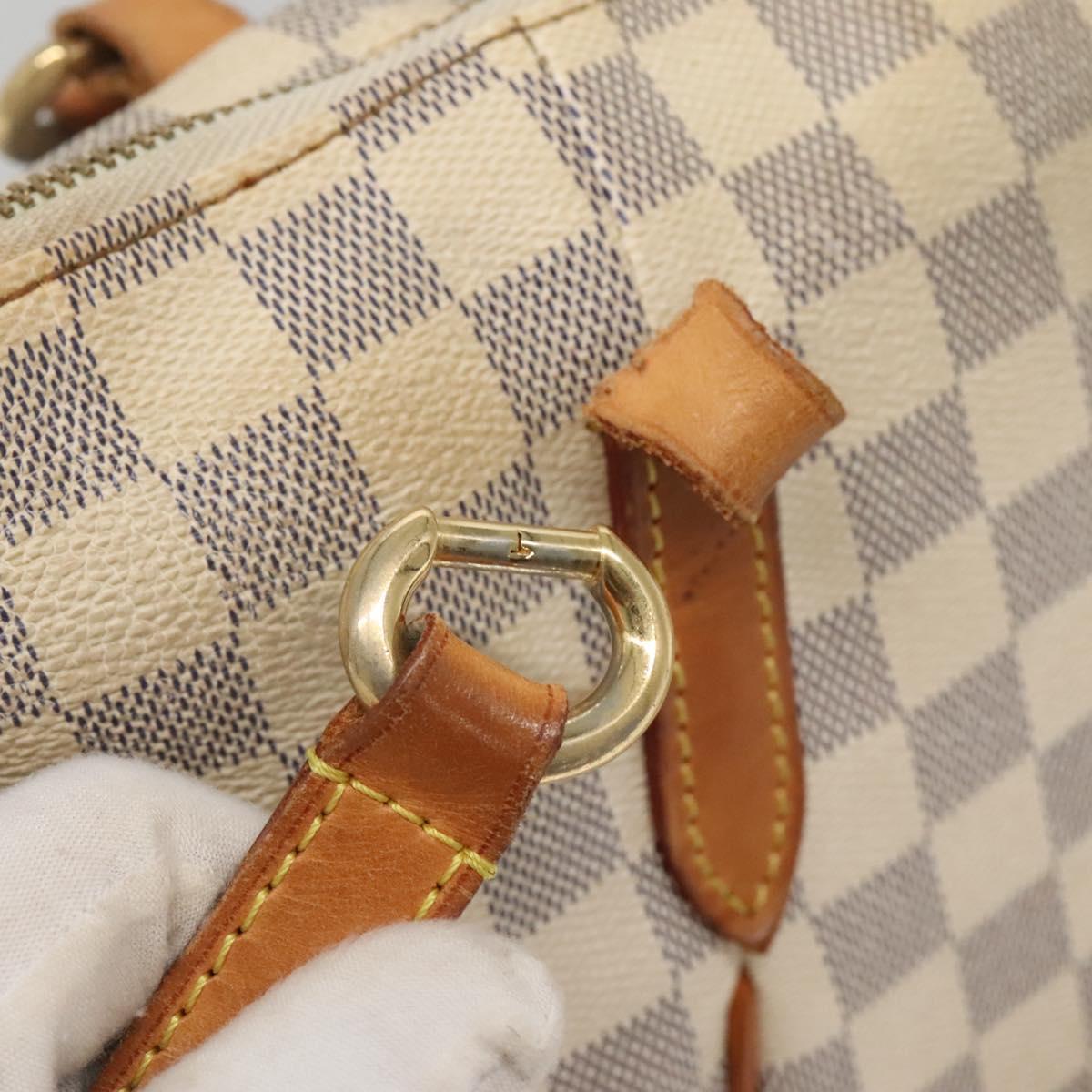 LOUIS VUITTON Damier Azur Totally PM Tote Bag N51261 LV Auth 128297