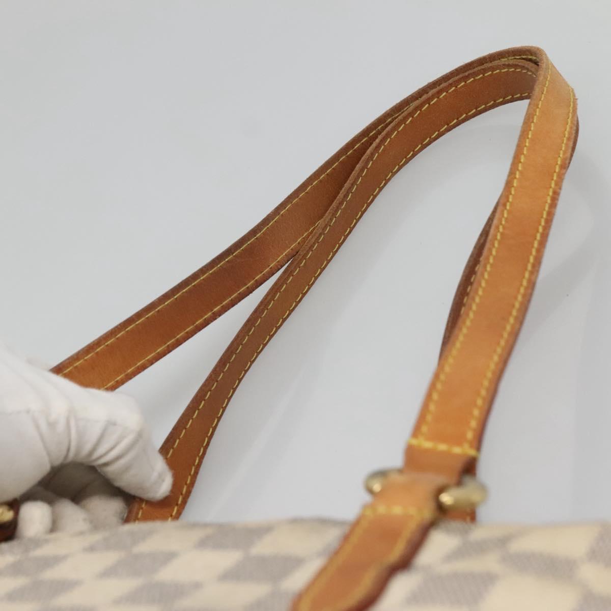 LOUIS VUITTON Damier Azur Totally PM Tote Bag N51261 LV Auth 128297