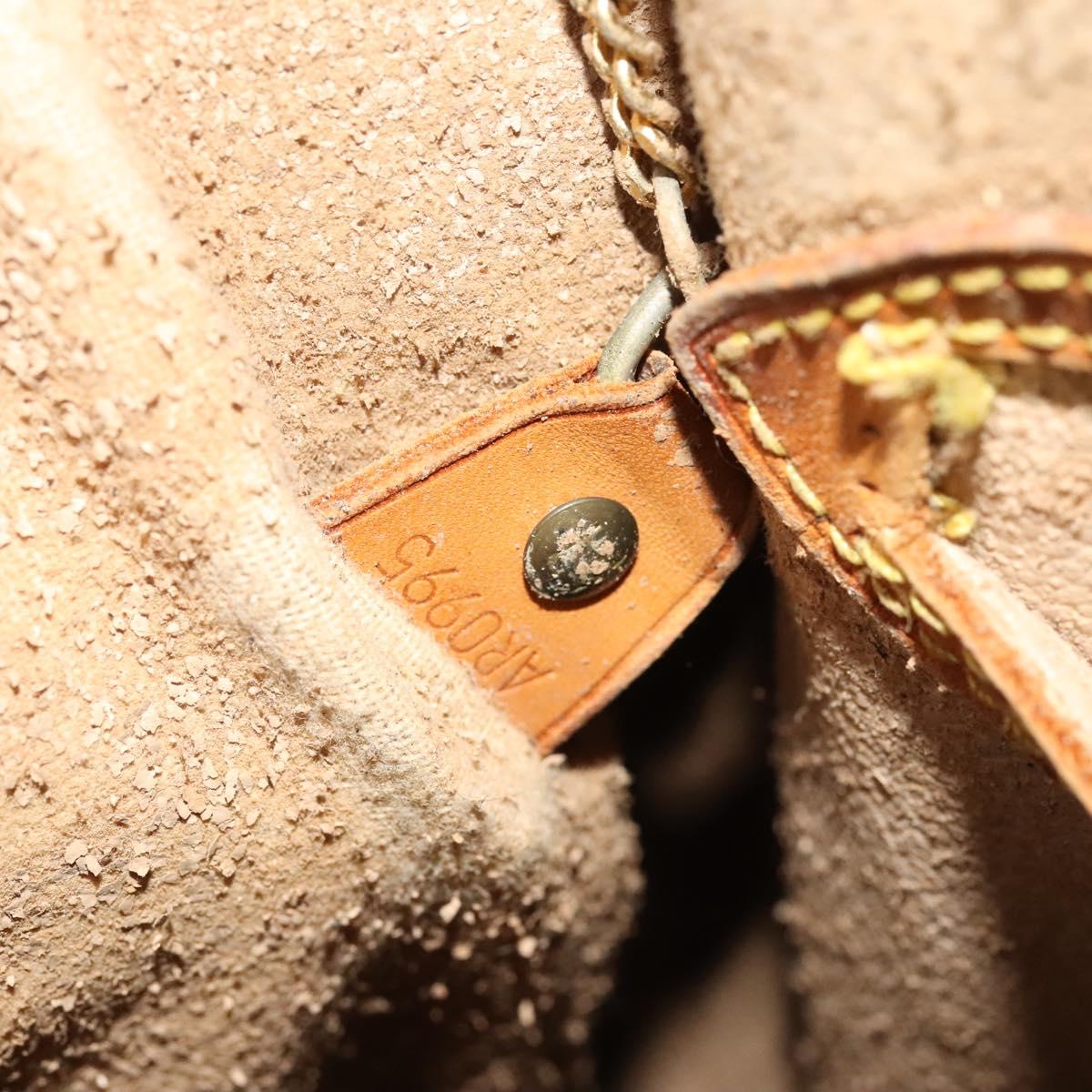 LOUIS VUITTON Monogram Bucket GM Shoulder Bag M42236 LV Auth 128303