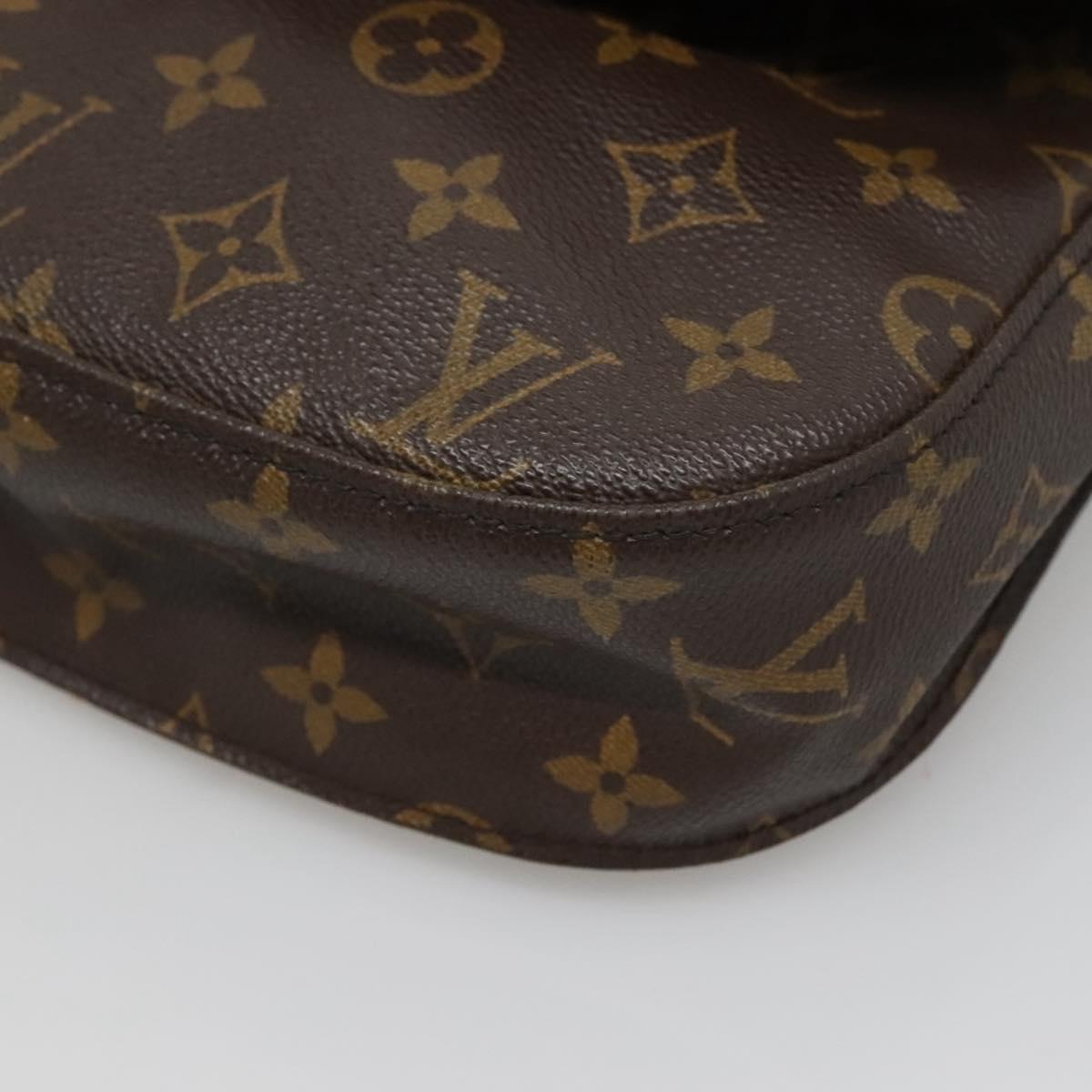 LOUIS VUITTON Monogram Saint Cloud GM Shoulder Bag M51242 LV Auth 128339