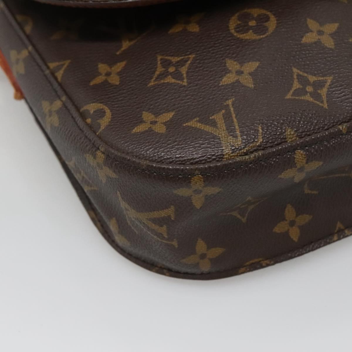 LOUIS VUITTON Monogram Saint Cloud GM Shoulder Bag M51242 LV Auth 128339