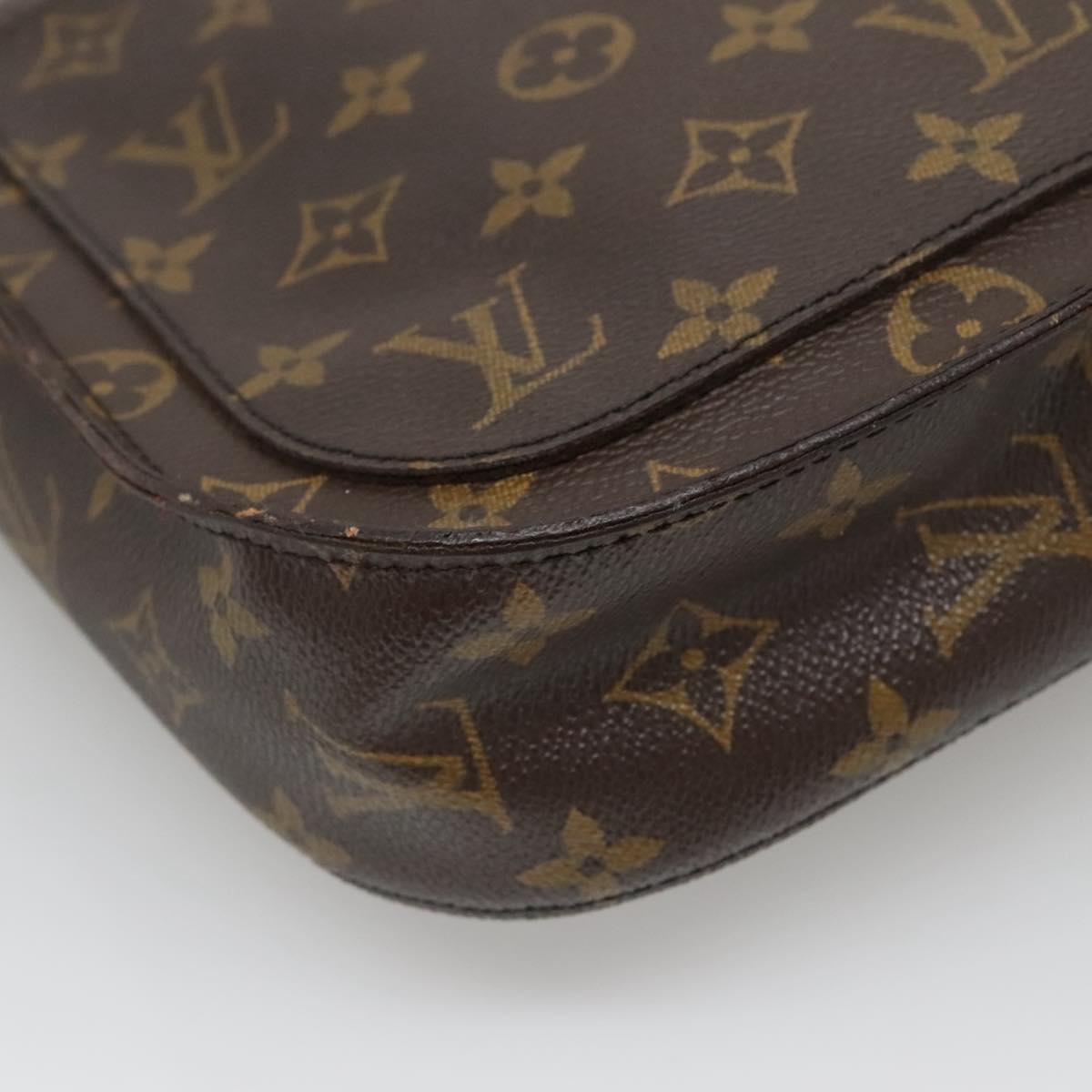 LOUIS VUITTON Monogram Saint Cloud GM Shoulder Bag M51242 LV Auth 128339