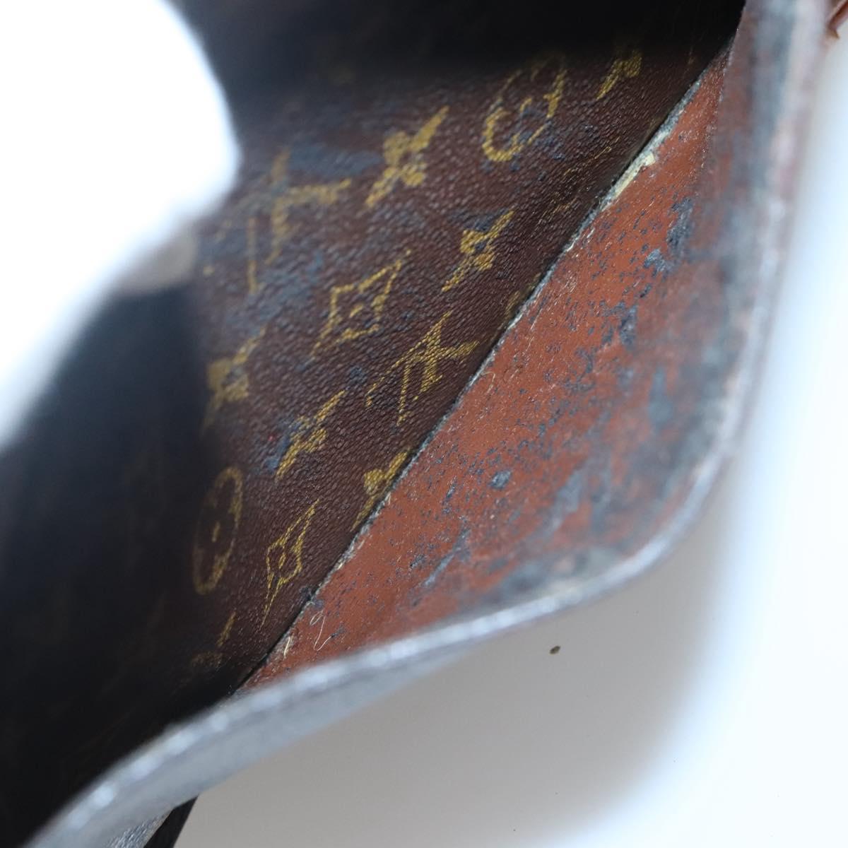 LOUIS VUITTON Monogram Saint Cloud GM Shoulder Bag M51242 LV Auth 128339