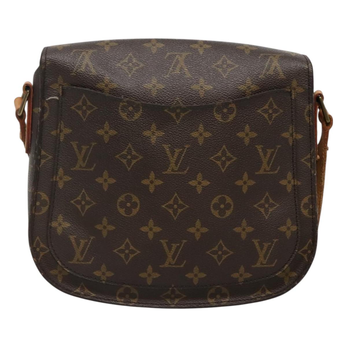 LOUIS VUITTON Monogram Saint Cloud GM Shoulder Bag M51242 LV Auth 128339