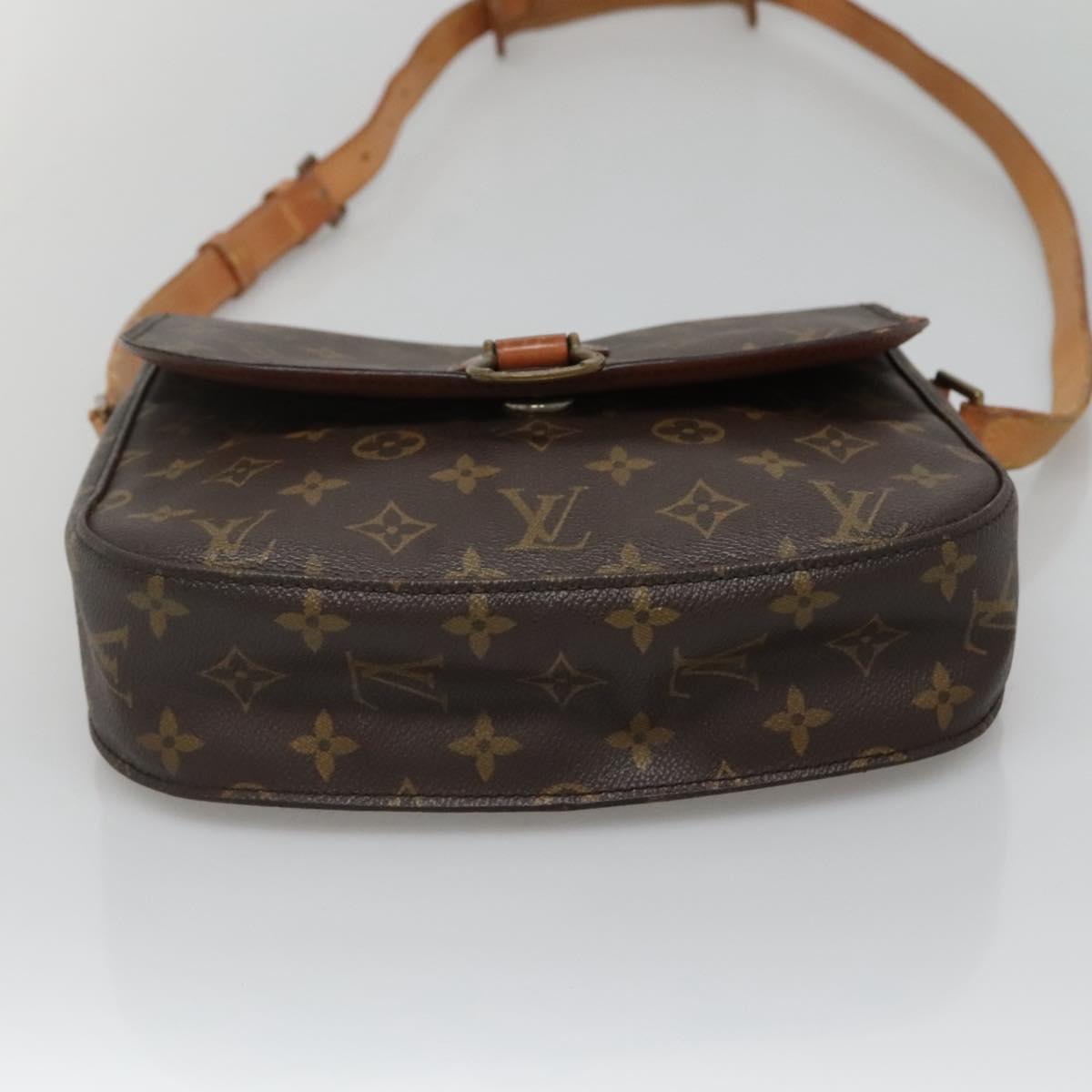 LOUIS VUITTON Monogram Saint Cloud GM Shoulder Bag M51242 LV Auth 128339