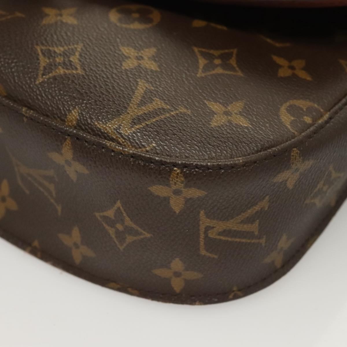 LOUIS VUITTON Monogram Saint Cloud GM Shoulder Bag M51242 LV Auth 128340