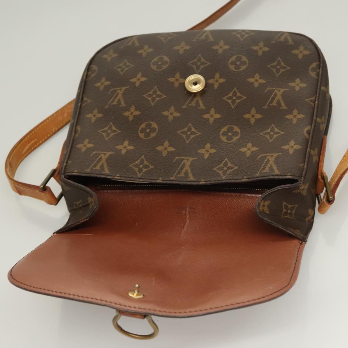 LOUIS VUITTON Monogram Saint Cloud GM Shoulder Bag M51242 LV Auth 128340