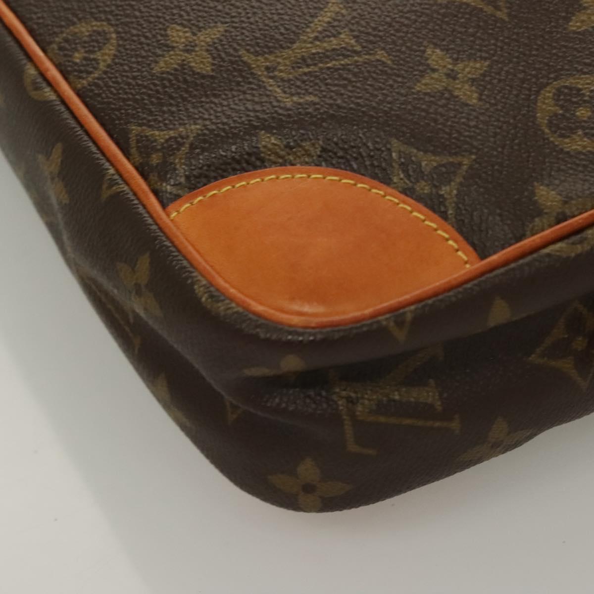 LOUIS VUITTON Monogram Compiegne 28 Clutch Bag M51845 LV Auth 128343