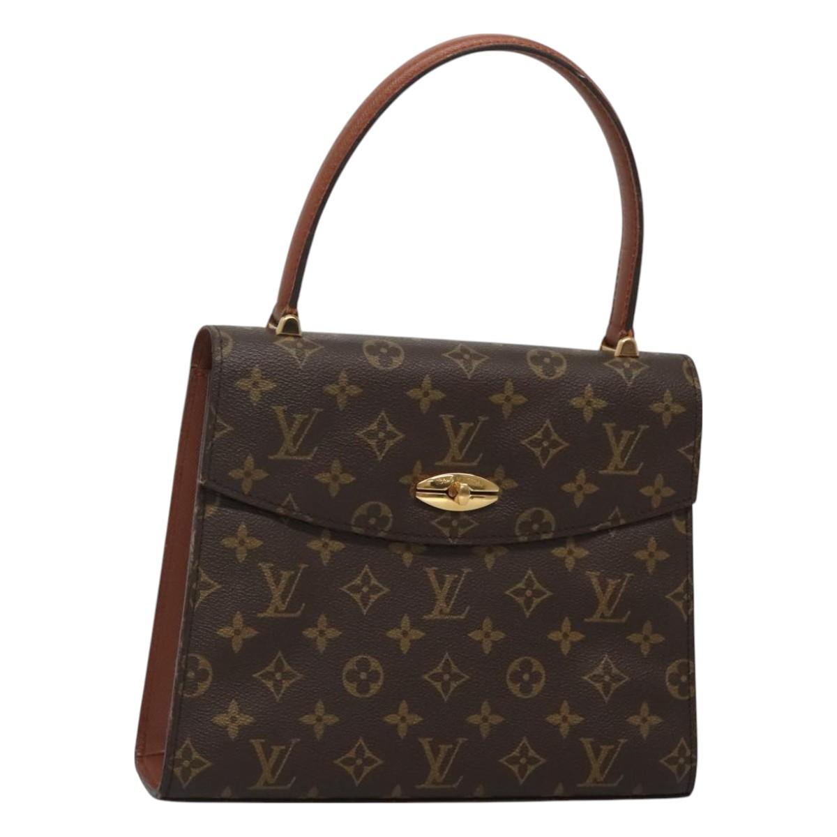 LOUIS VUITTON Monogram Malesherbes Hand Bag M51379 LV Auth 128345