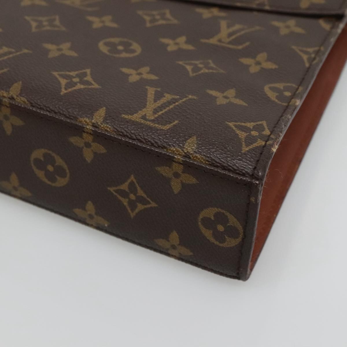 LOUIS VUITTON Monogram Malesherbes Hand Bag M51379 LV Auth 128345