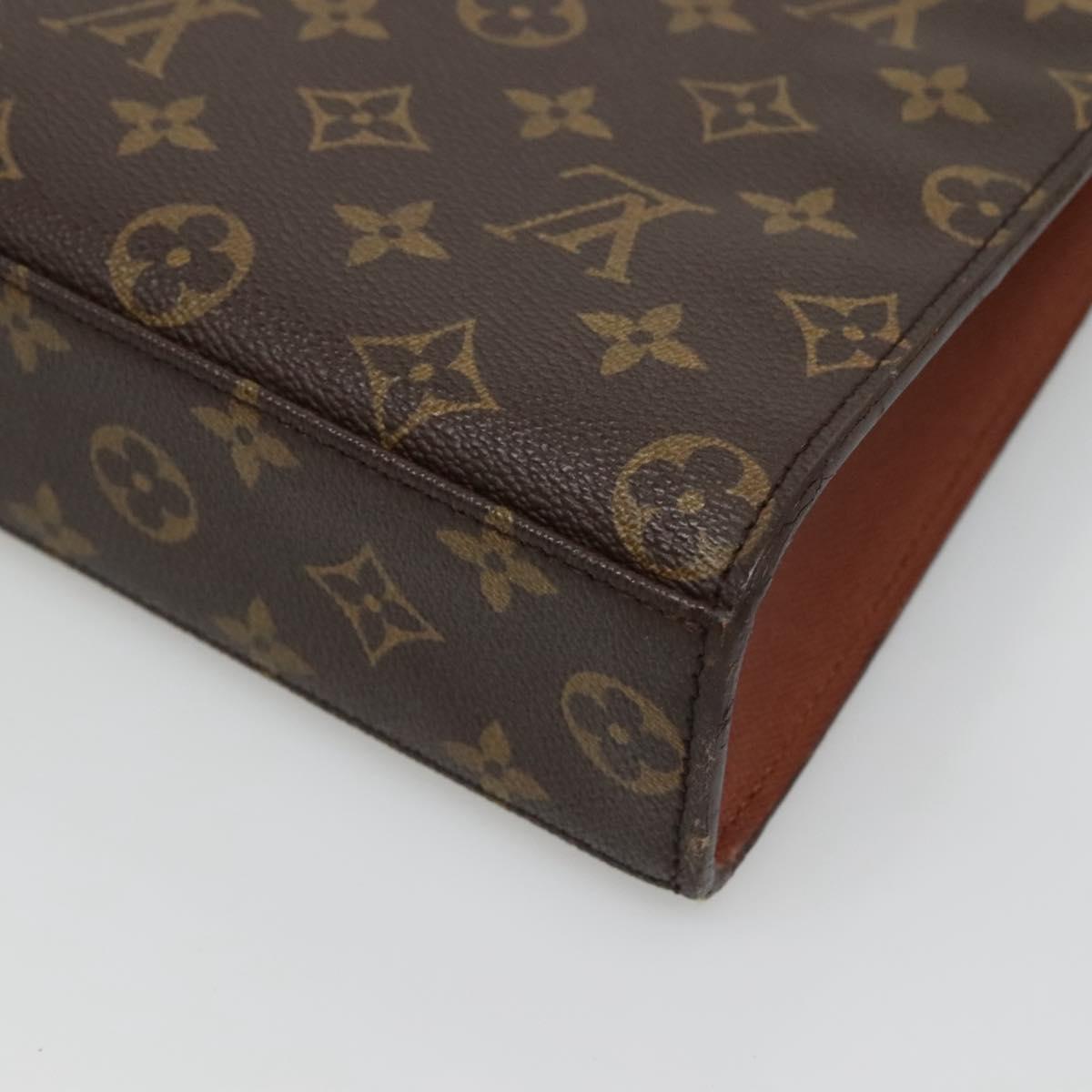 LOUIS VUITTON Monogram Malesherbes Hand Bag M51379 LV Auth 128345